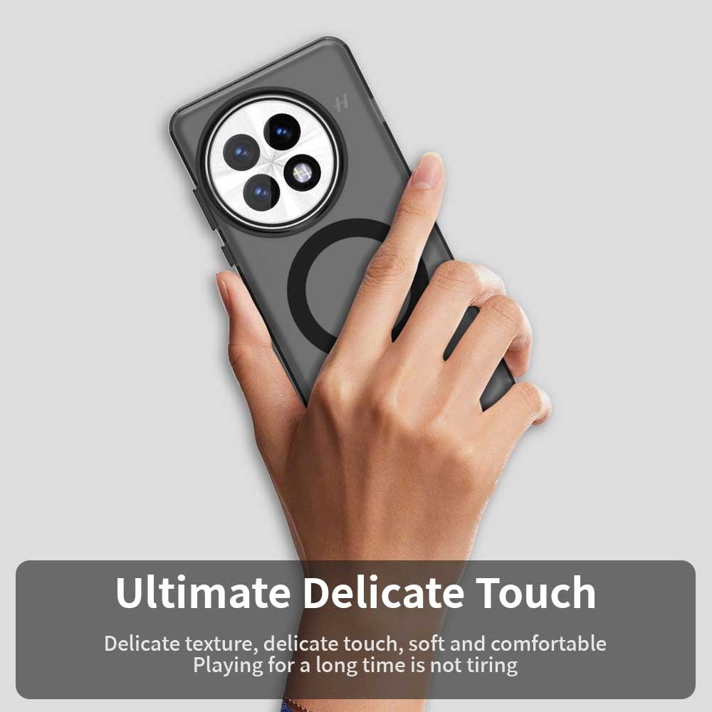 Candy gelový obal MagSafe pro OnePlus 13 - černý