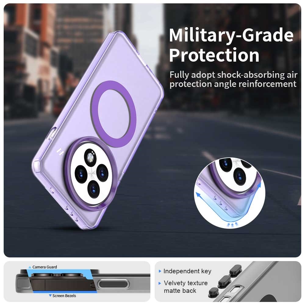 Candy gelový obal MagSafe pro OnePlus 13 - fialový