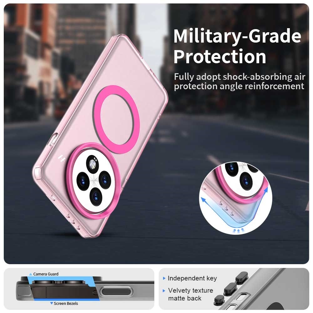 Candy gelový obal MagSafe pro OnePlus 13 - růžový