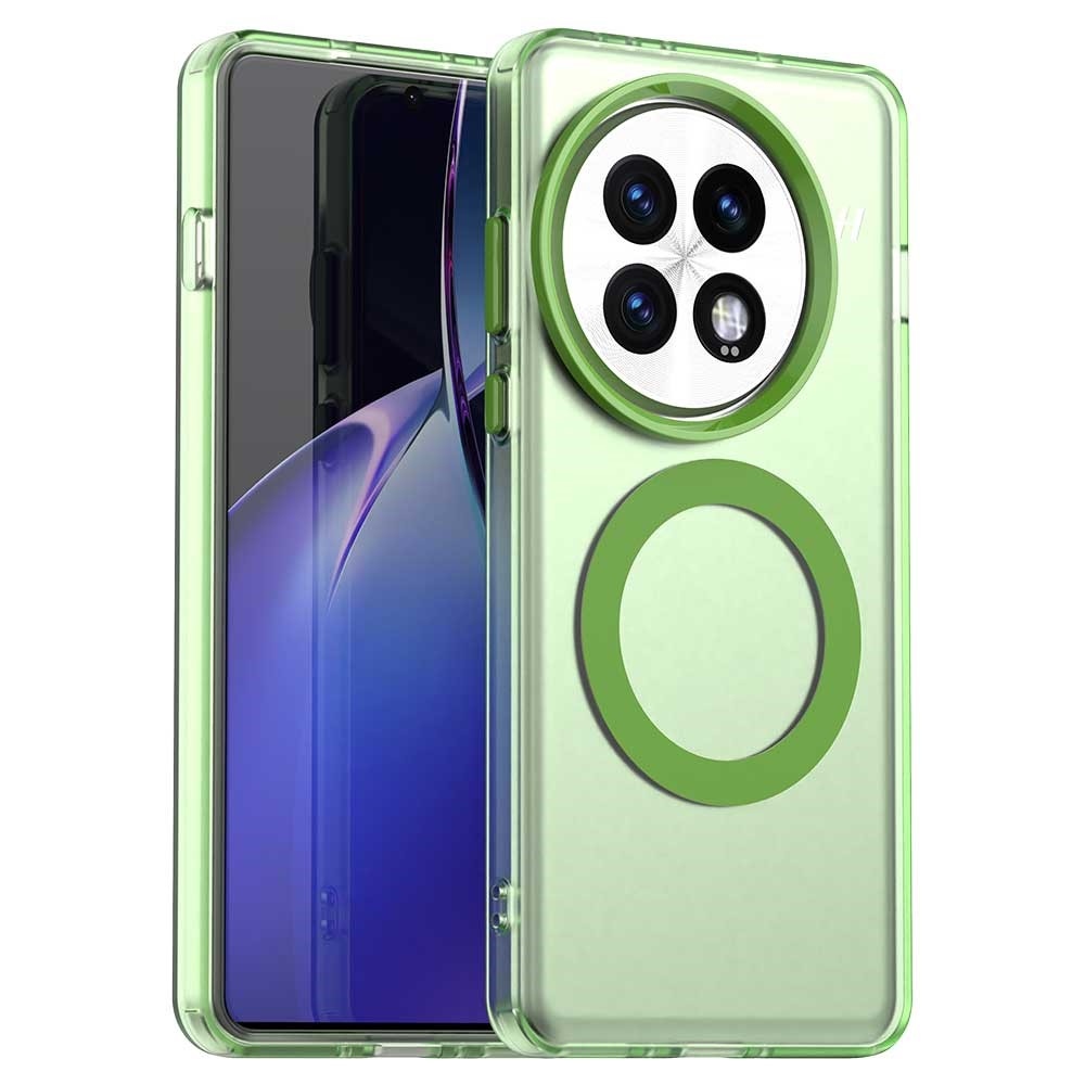 Candy gelový obal MagSafe pro OnePlus 13 - zelený