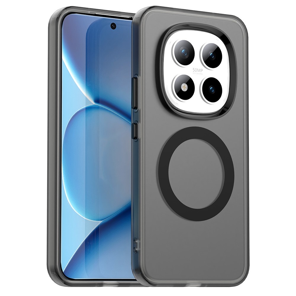 Candy gelový obal s MagSafe pro Xiaomi Redmi Note 15 Pro+ 5G - černý