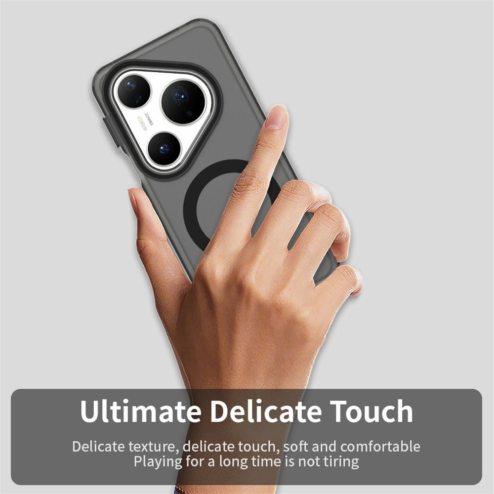 Candy gelový obal s MagSafe na Huawei Pura 80 Pro - černý