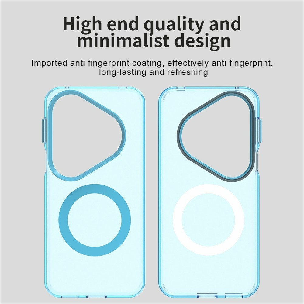 Candy gelový obal s MagSafe na Huawei Pura 80 Pro - modrý