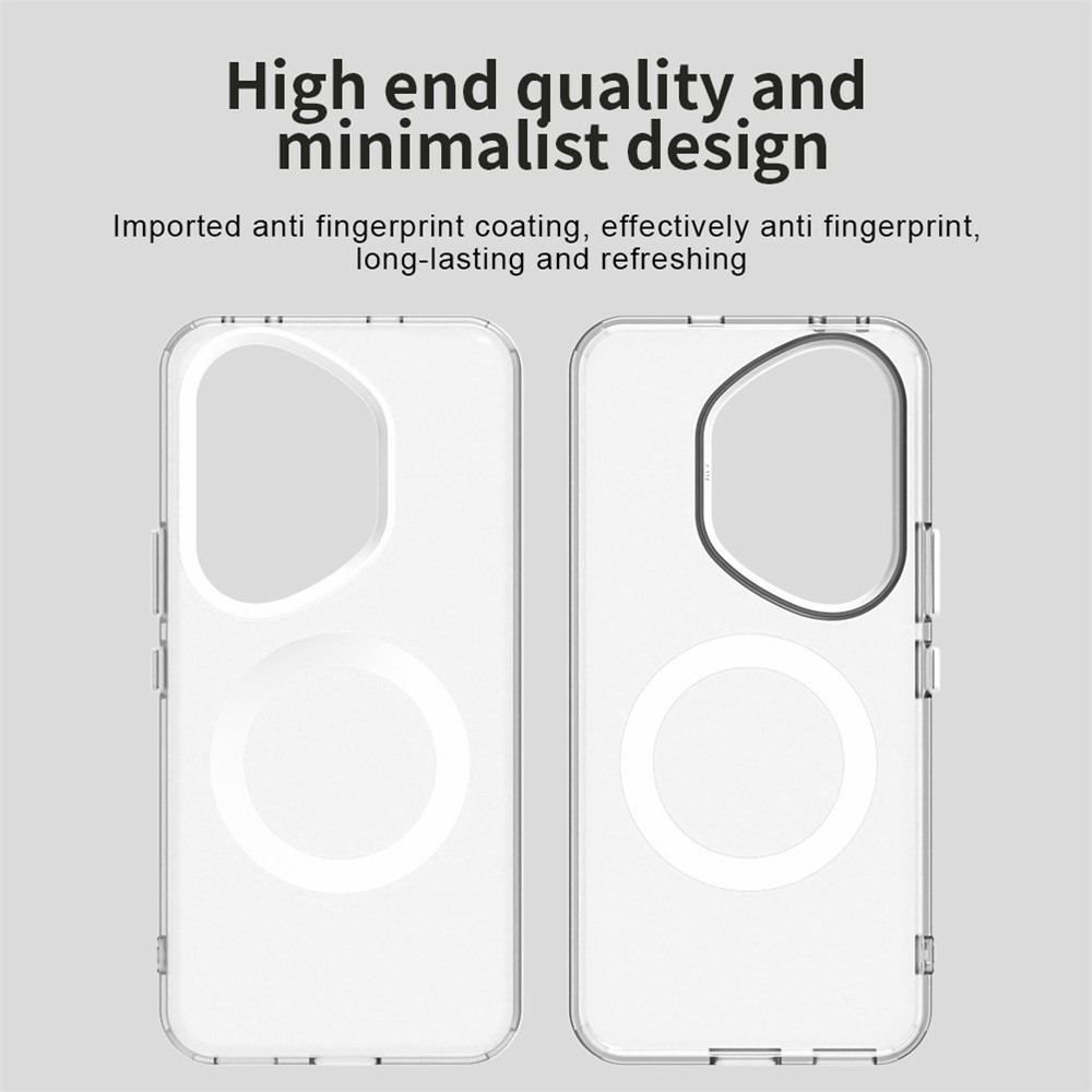 Candy gelový obal s MagSafe pro Honor 400 Pro - bílý