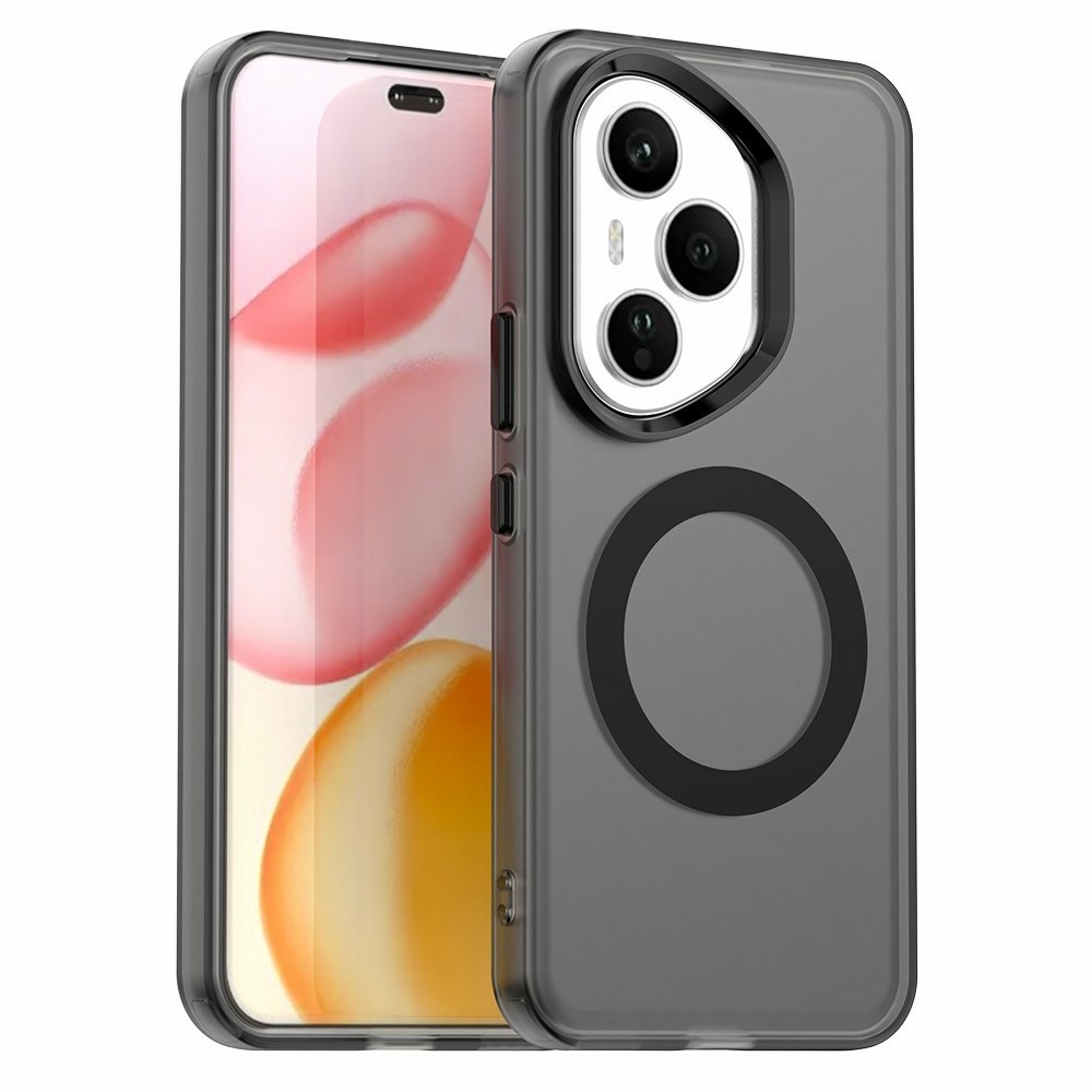 Candy gelový obal s MagSafe pro Honor 400 Pro - černý