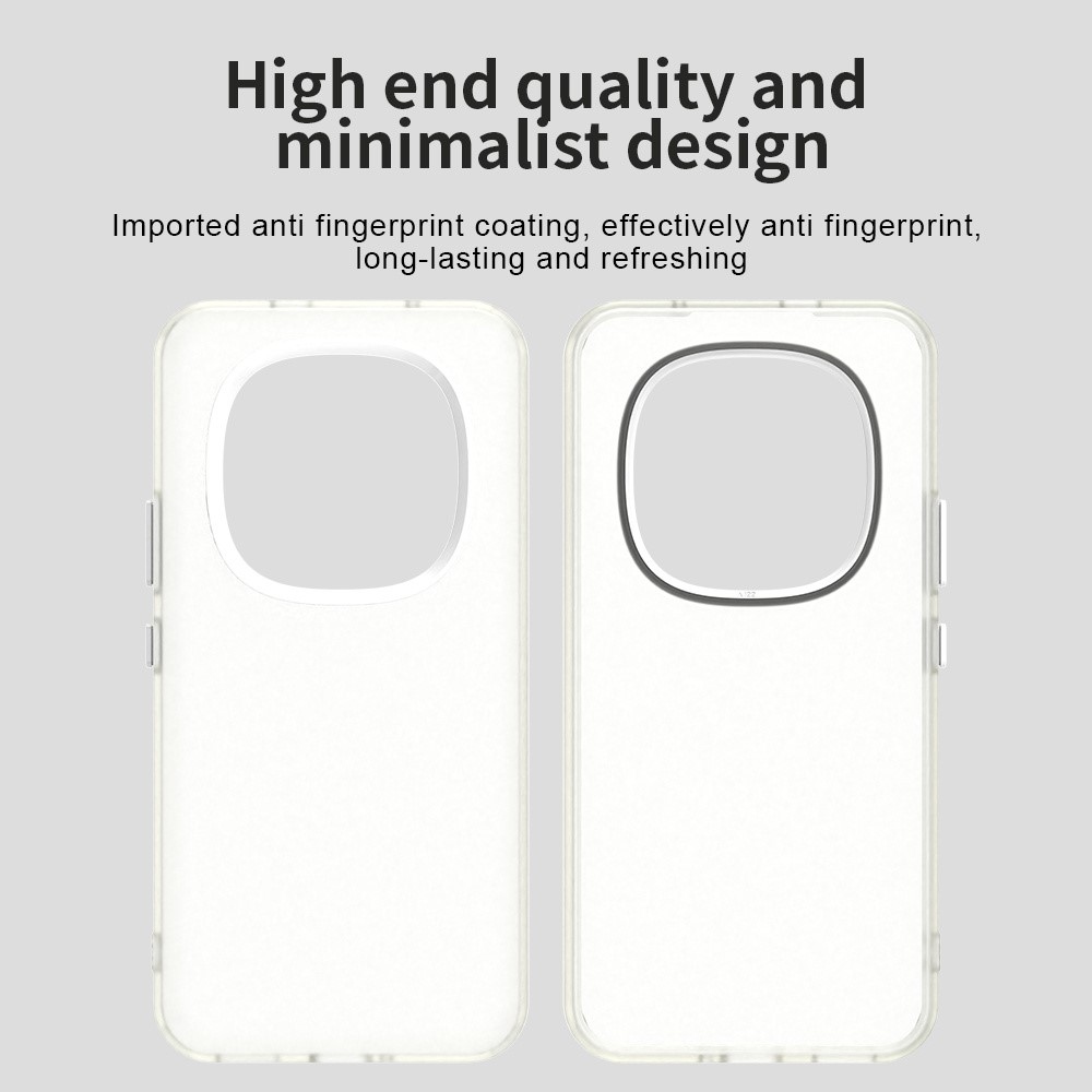 Candys matný gelový obal na Xiaomi Redmi Note 15 Pro 5G - bílý