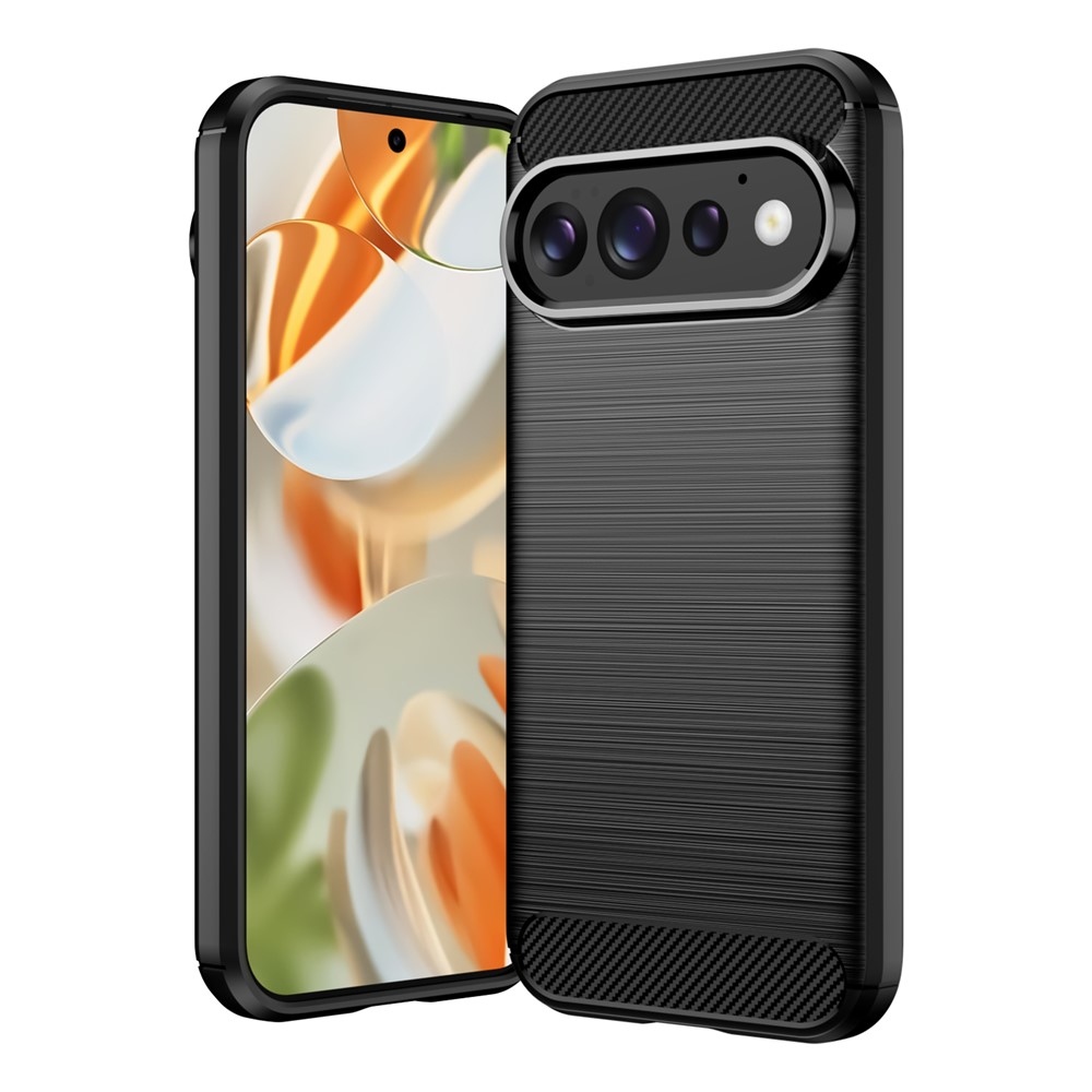 Carbon odolný gelový obal na Google Pixel 11 Pro/11 - černý