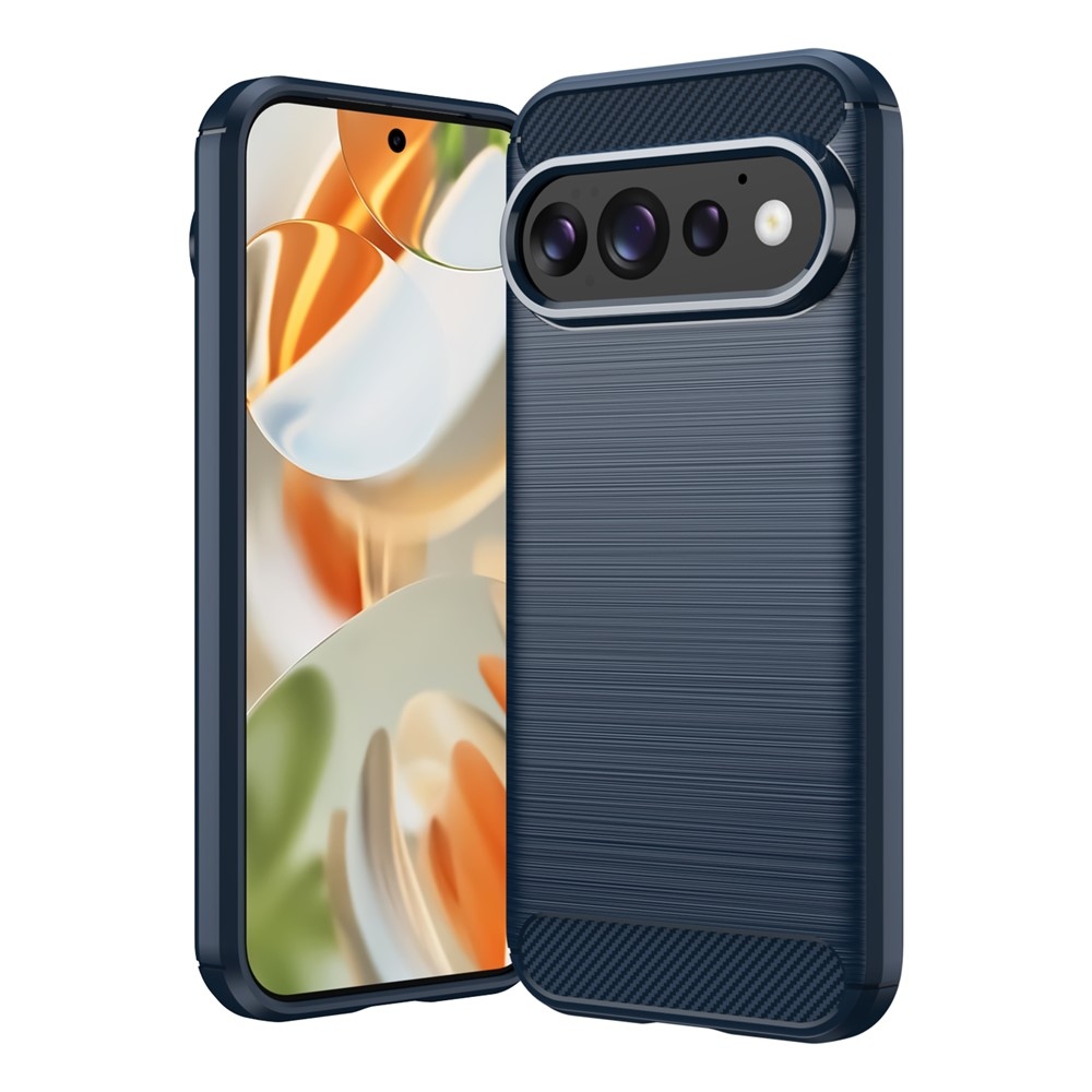 Carbon odolný gelový obal na Google Pixel 11 Pro/11 - modrý
