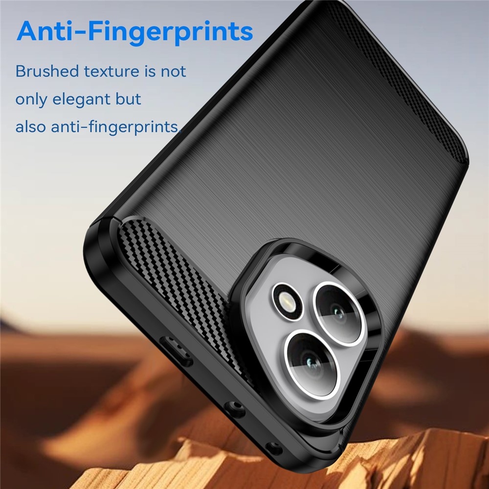 Carbon odolný gelový obal na Honor 400 - černý