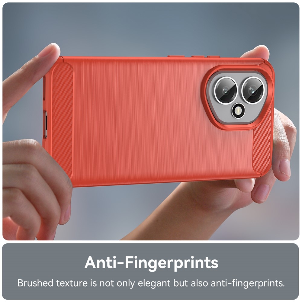 Carbon odolný gelový obal na Honor 400 - červený