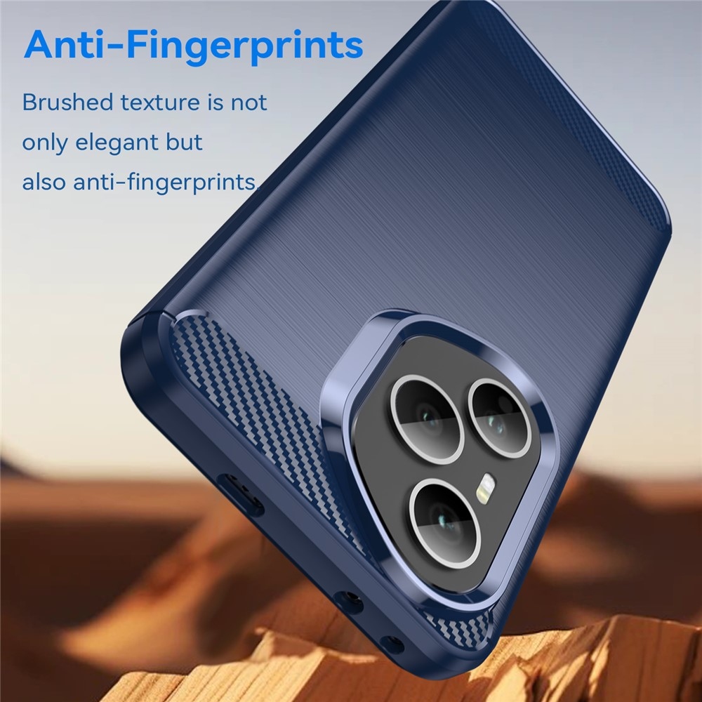 Carbon odolný gelový obal na Honor 400 Pro - modrý