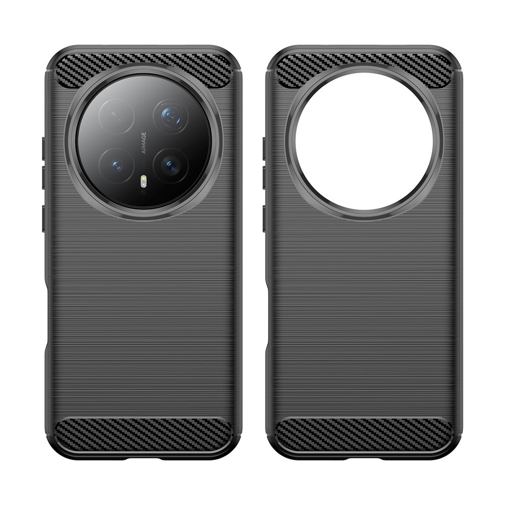 Carbon odolný gelový obal na Honor Magic 8 Pro 5G - černý