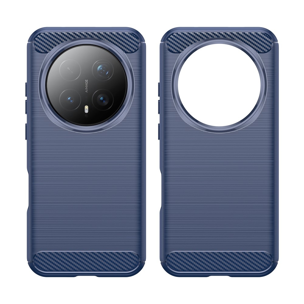 Carbon odolný gelový obal na Honor Magic 8 Pro 5G - modrý