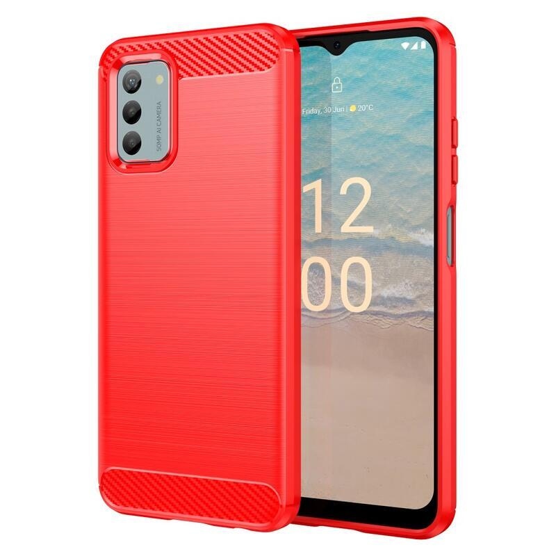 Carbon odolný gelový obal na Nokia G22 - červený