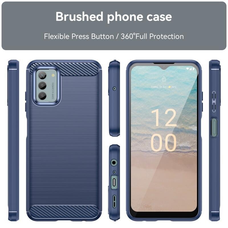 Carbon odolný gelový obal na Nokia G22 - modrý
