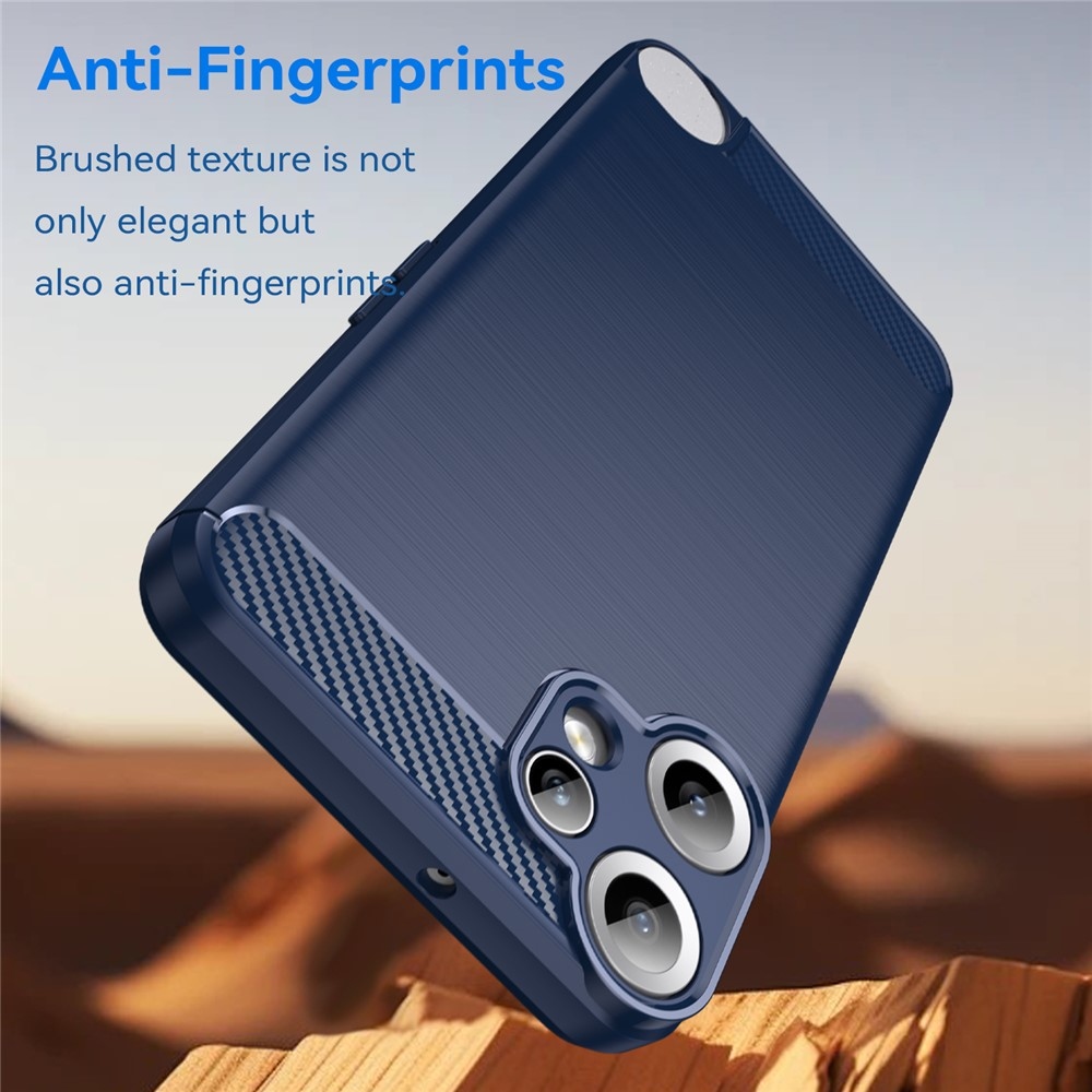 Carbon odolný gelový obal na Nothing CMF Phone 2 Pro - modrý