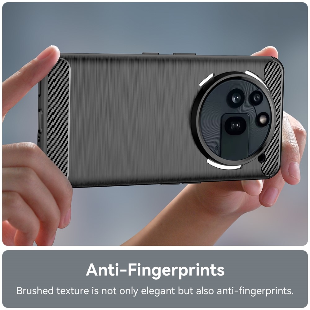 Carbon odolný gelový obal na Nothing Phone (3a) Pro - černý