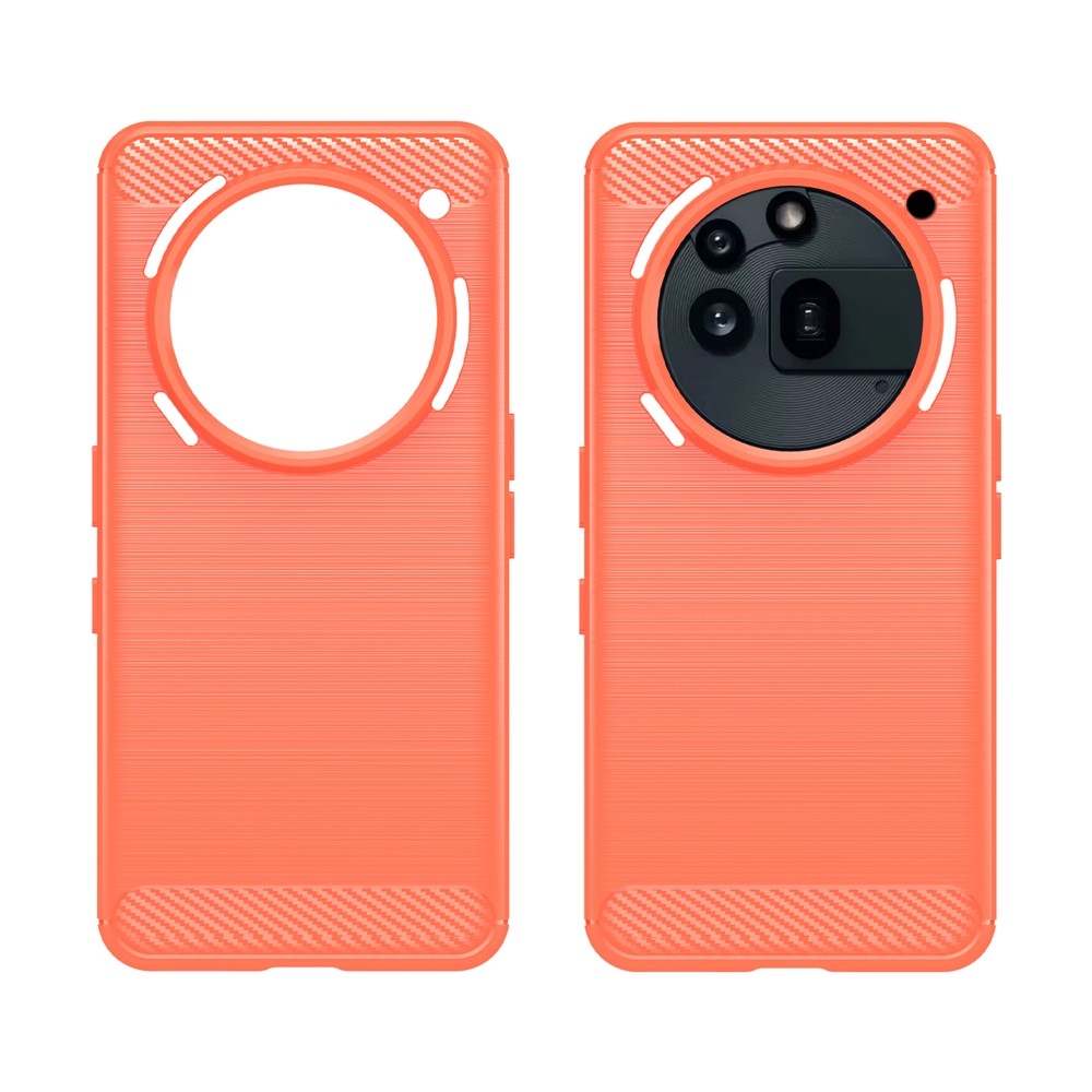 Carbon odolný gelový obal na Nothing Phone (3a) Pro - červený