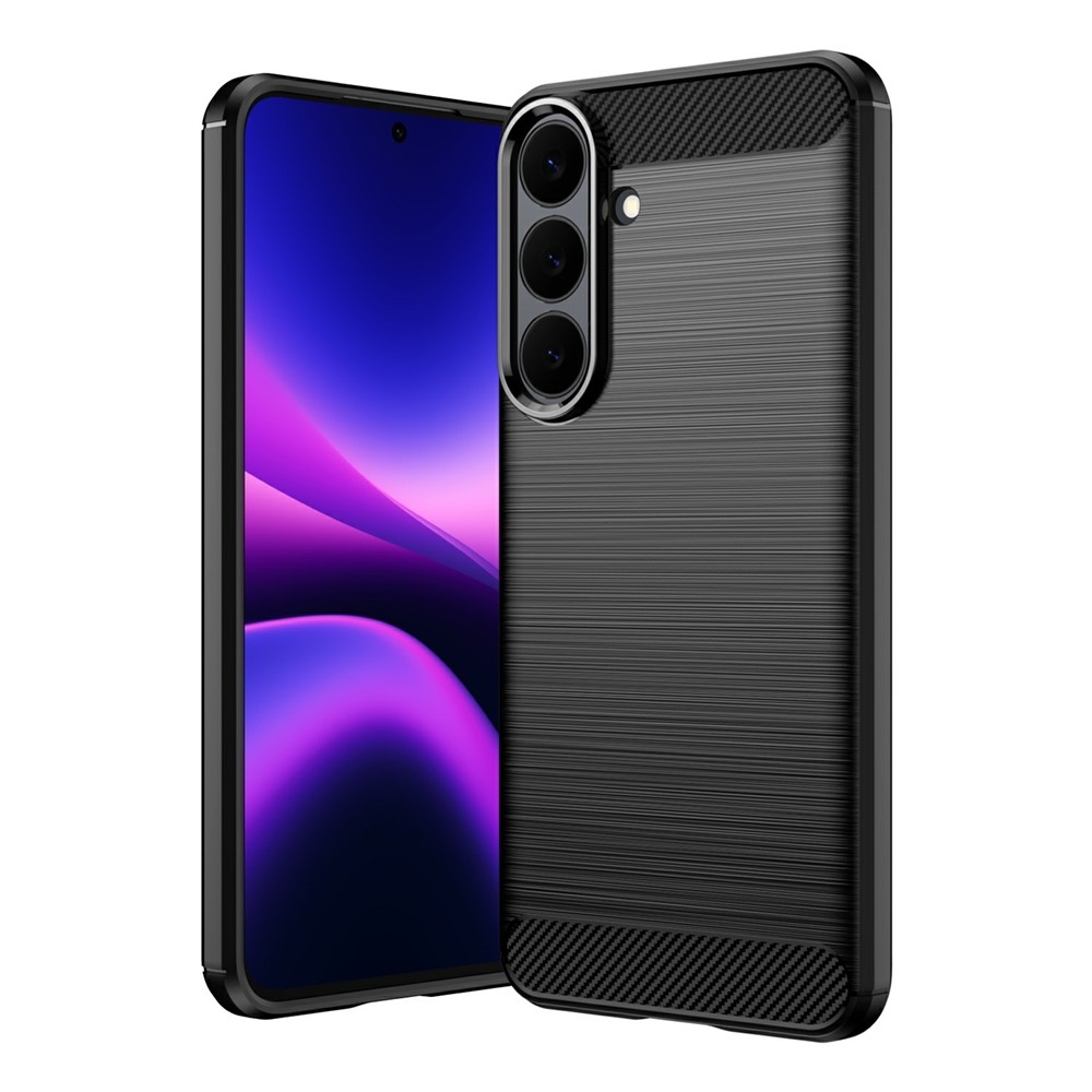 Carbon odolný gelový obal na Samsung Galaxy S26 FE - černý