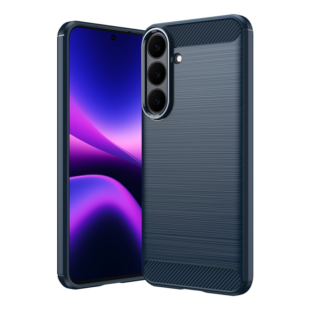 Carbon odolný gelový obal na Samsung Galaxy S26 FE - modrý