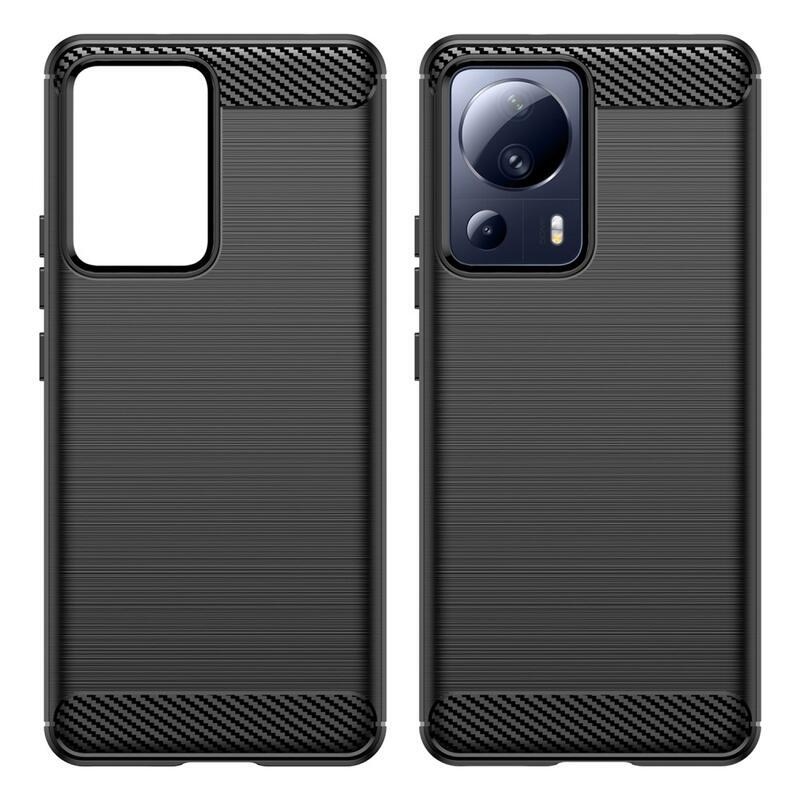 Carbon odolný gelový obal na Xiaomi 13 Lite - černý