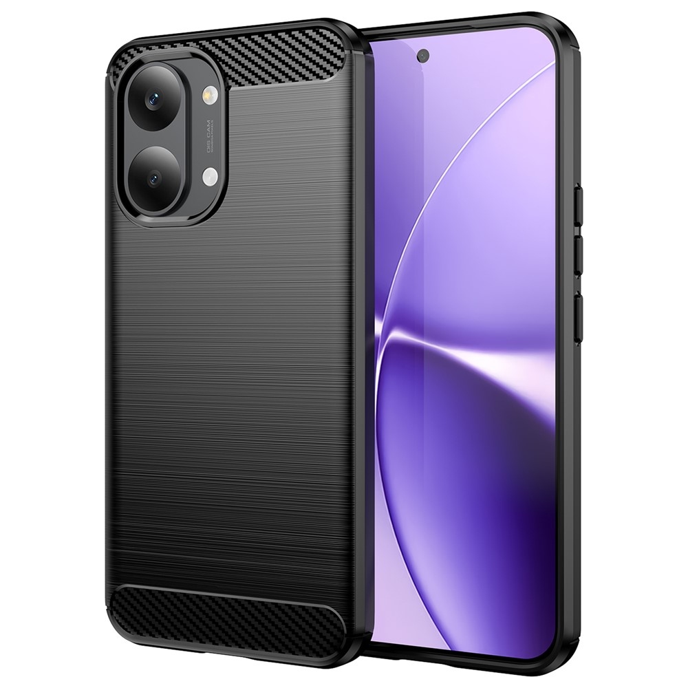 Carbon odolný gelový obal na Xiaomi Poco X8 Pro Max 5G - černý