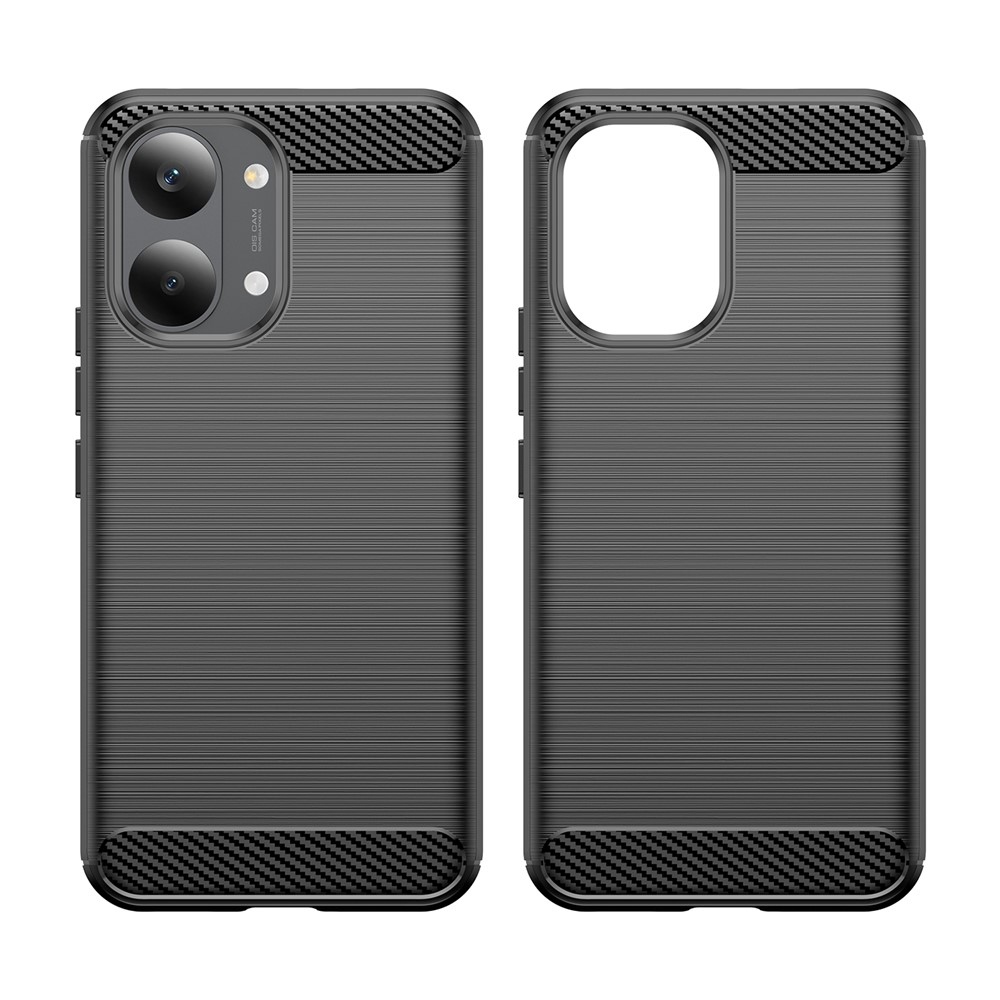 Carbon odolný gelový obal na Xiaomi Poco X8 Pro Max 5G - černý