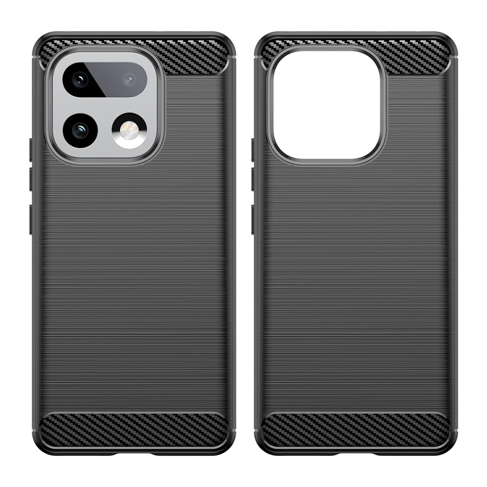 Carbon odolný gelový obal na Xiaomi Realme 16 Pro+ 5G - černý