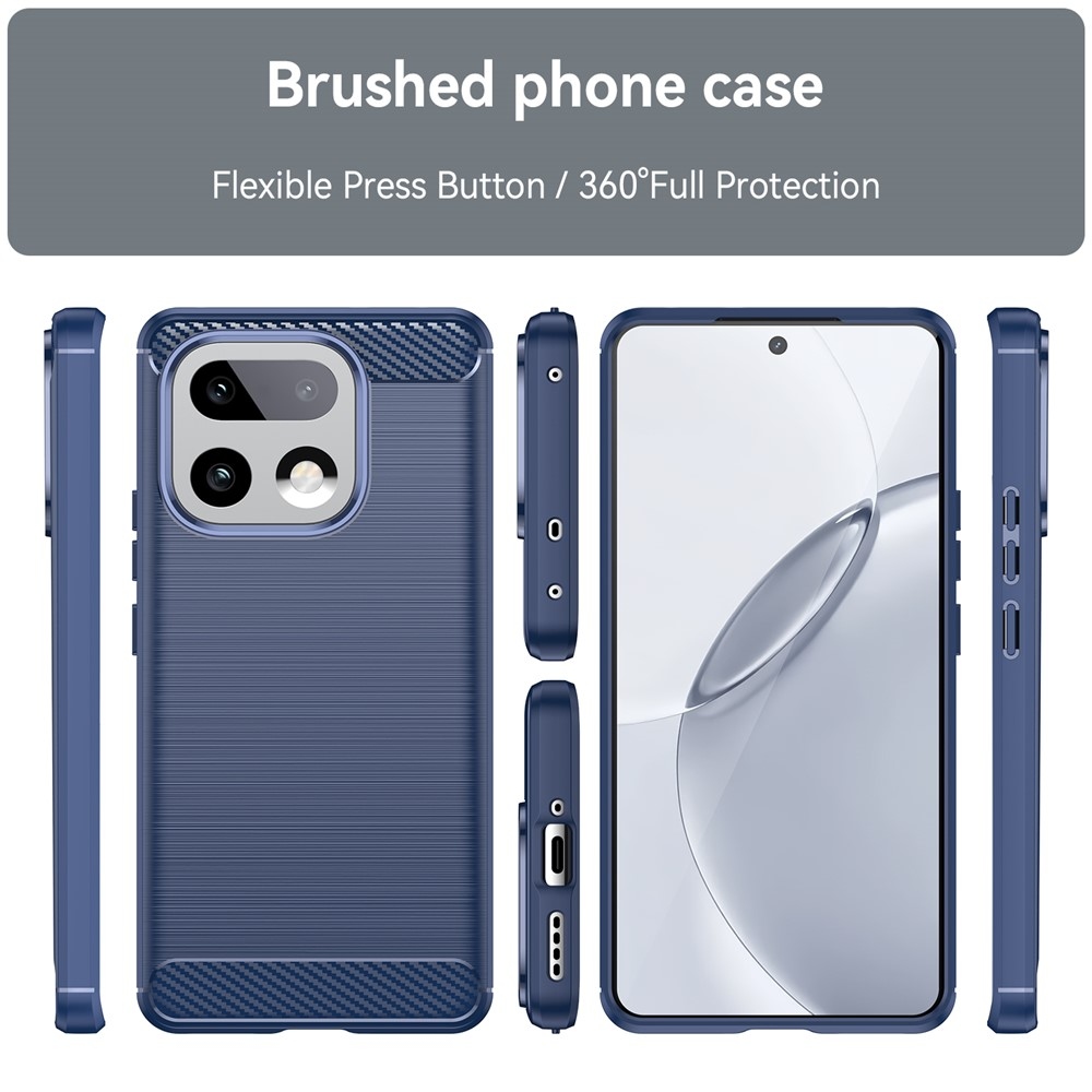Carbon odolný gelový obal na Xiaomi Realme 16 Pro+ 5G - modrý