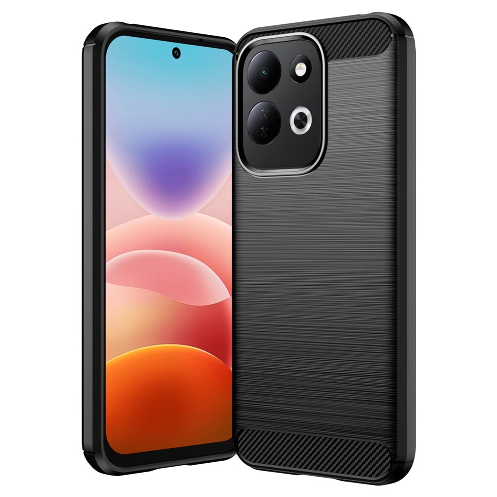 Carbon odolný gelový obal na Xiaomi Redmi 17 4G/5G - černý