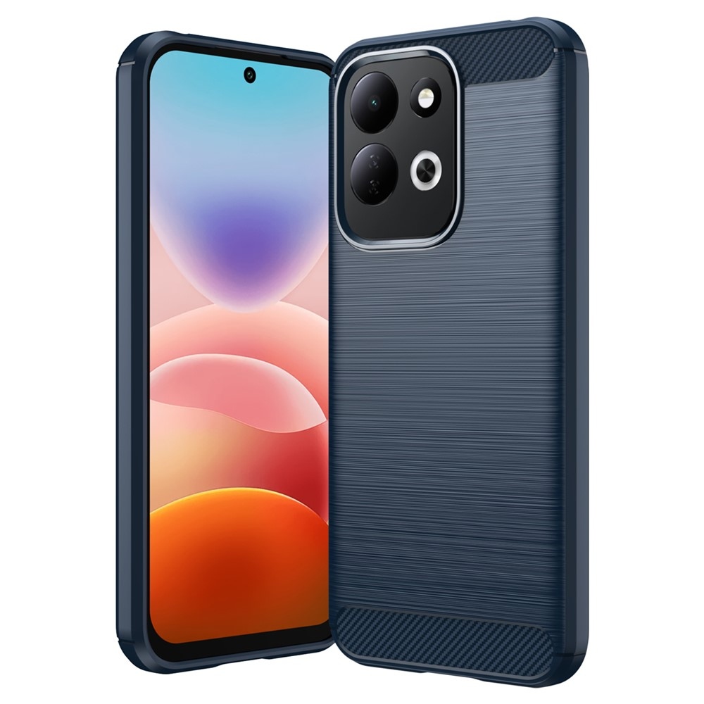Carbon odolný gelový obal na Xiaomi Redmi 17 4G/5G - modrý