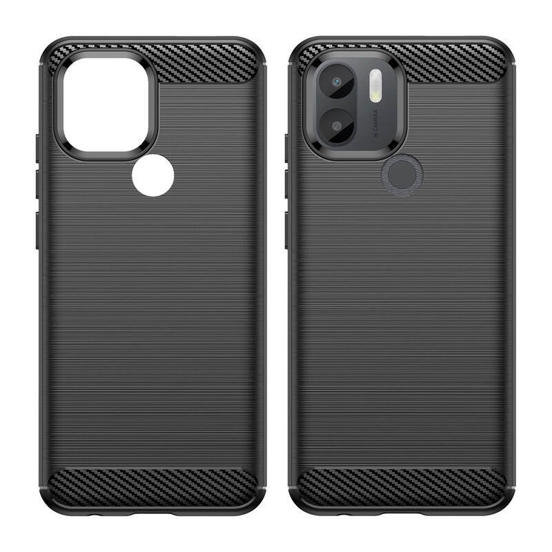Carbon odolný gelový obal na Xiaomi Redmi A1+/A2+ - černý
