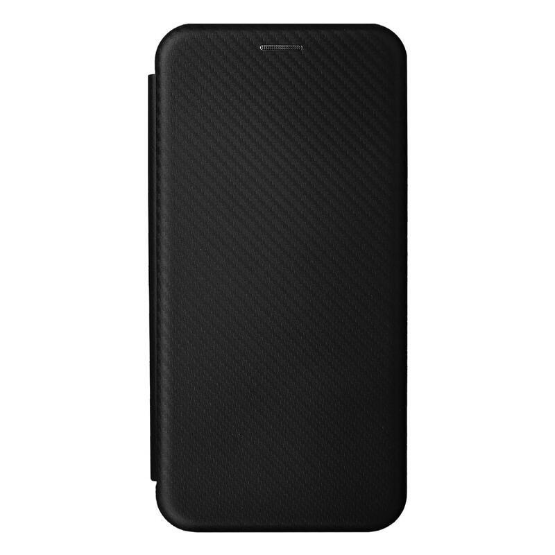 Carbon peněženkové pouzdro na mobil Xiaomi Poco M4 Pro 5G/Redmi Note 11S 5G - černé