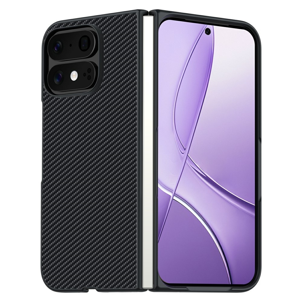 Carbone plastový kryt na mobil Google Pixel 11 Pro Fold - černý