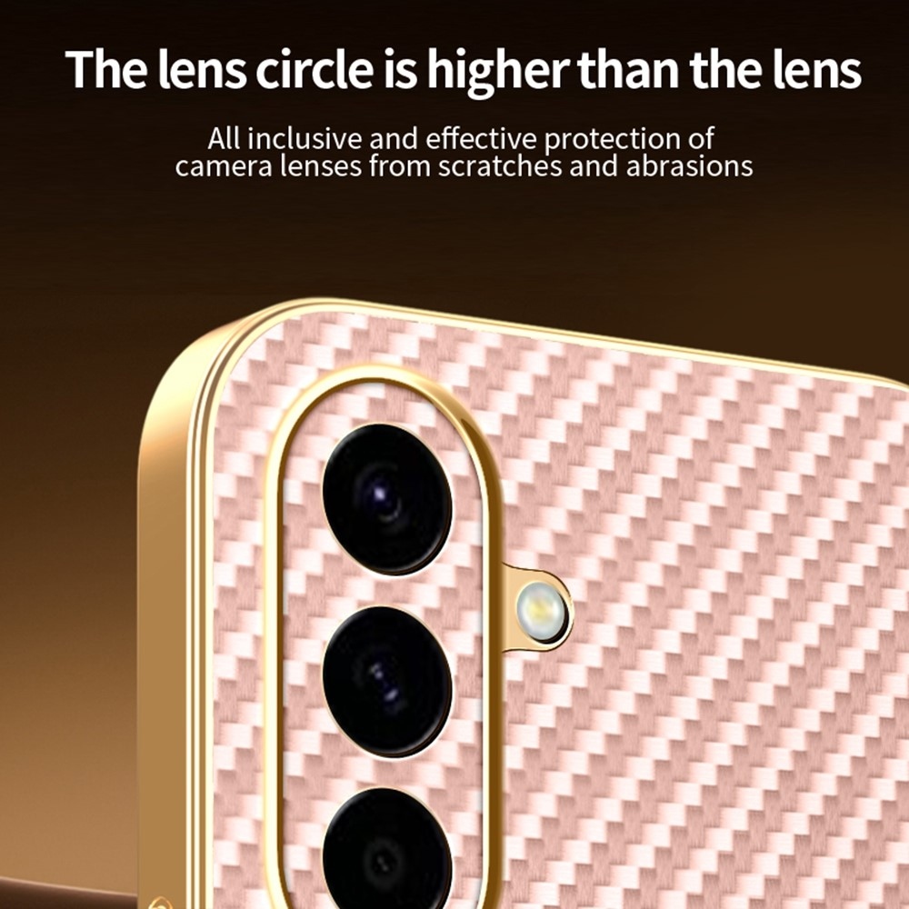 Carbony gelový obal s MagSafe na Samsung Galaxy A57 5G - růžový