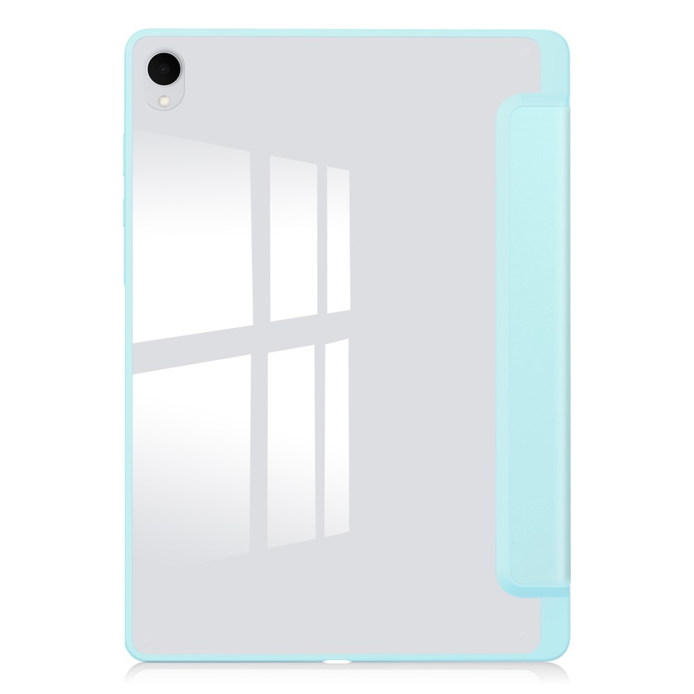 Case chytré zavírací pouzdro v pevnými zády na Samsung Galaxy Tab S12+ - světlemodré
