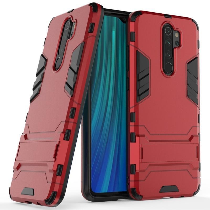 Case hybridní kryt pro mobil Xiaomi Redmi Note 8 Pro - červený