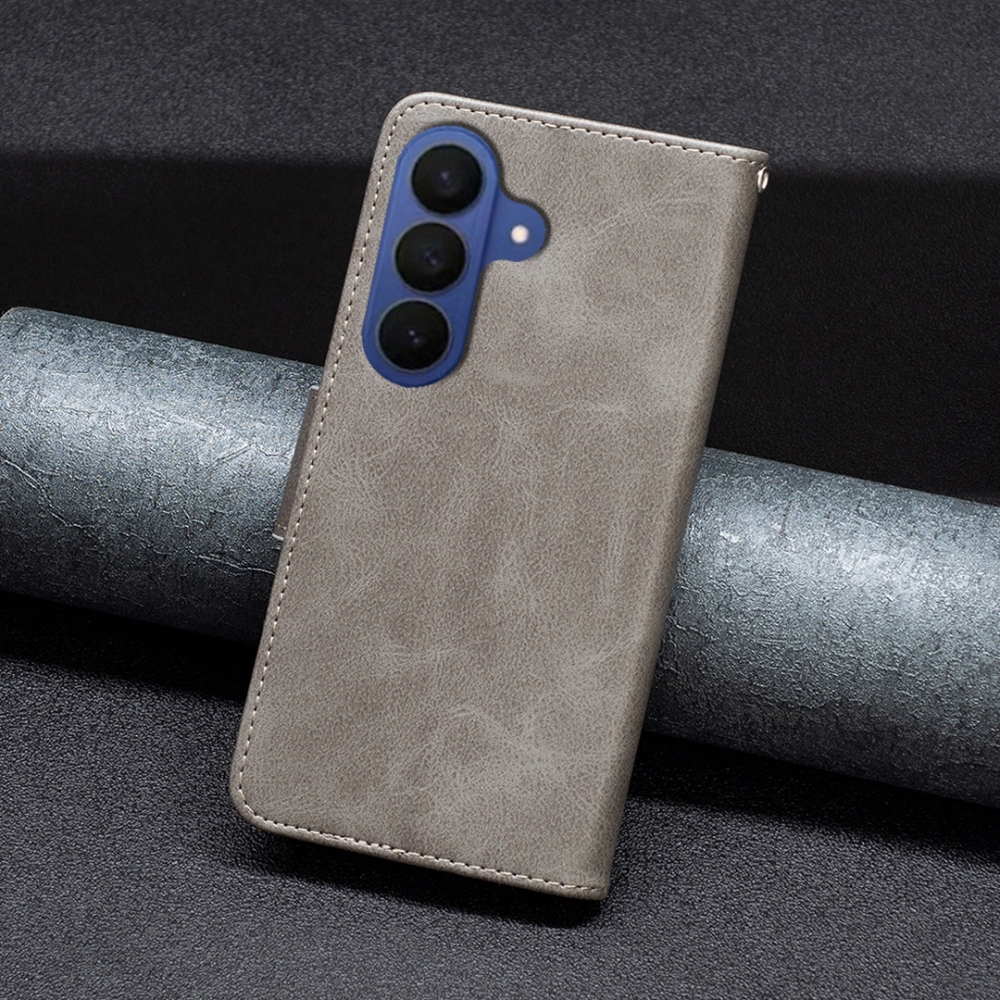 Case knížkové pouzdro na Samsung Galaxy A37 5G - šedé