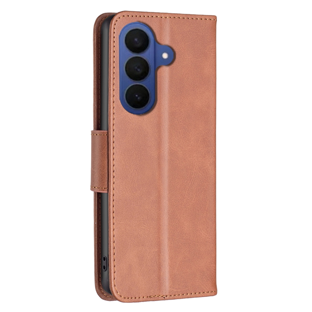 Case knížkové pouzdro na Samsung Galaxy A57 5G - hnědé