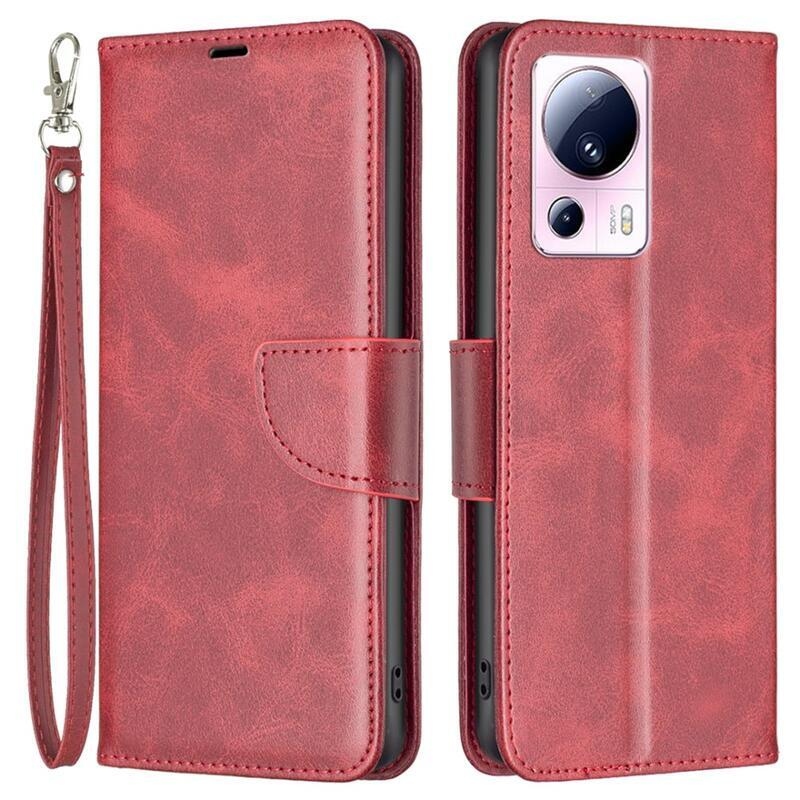 Case knížkové pouzdro na Xiaomi 13 Lite - červené