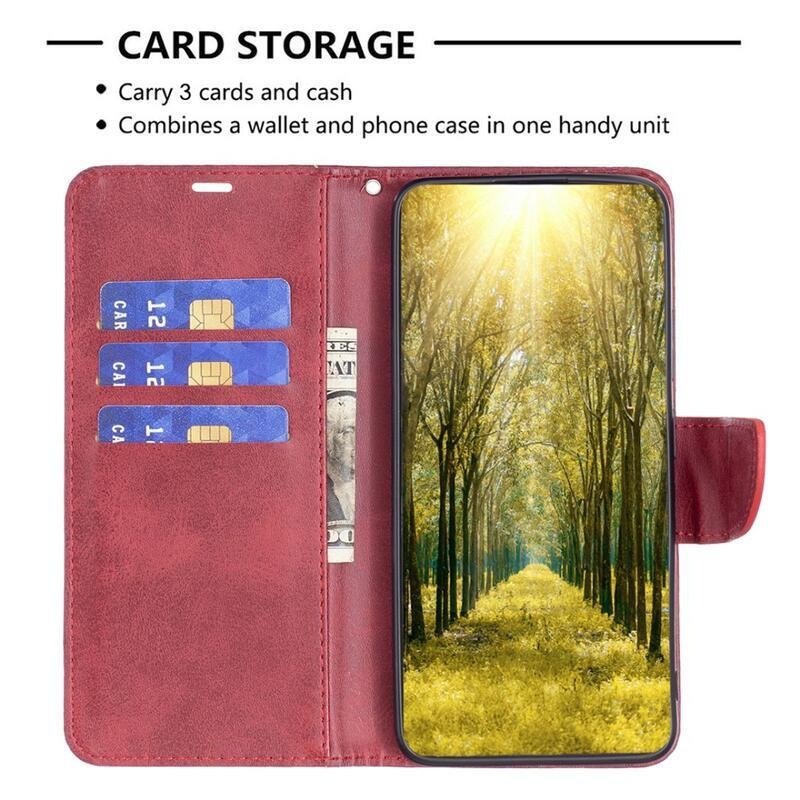 Case knížkové pouzdro na Xiaomi 13 Lite - červené