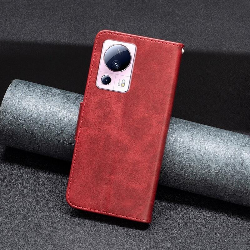 Case knížkové pouzdro na Xiaomi 13 Lite - červené