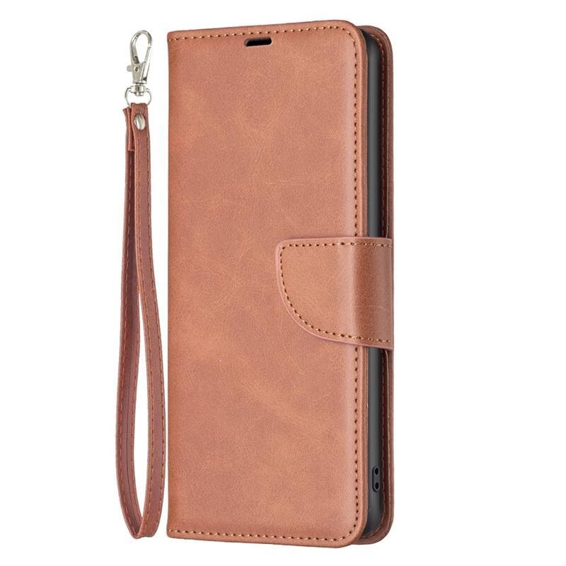 Case knížkové pouzdro na Xiaomi 13 Lite - hnědé