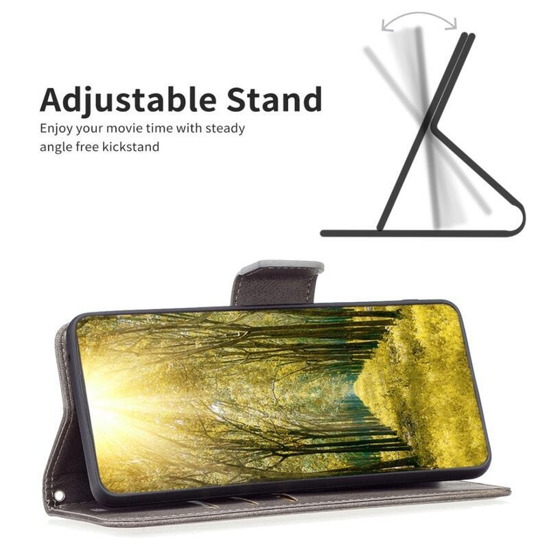 Case knížkové pouzdro na Xiaomi 13 Lite - šedé