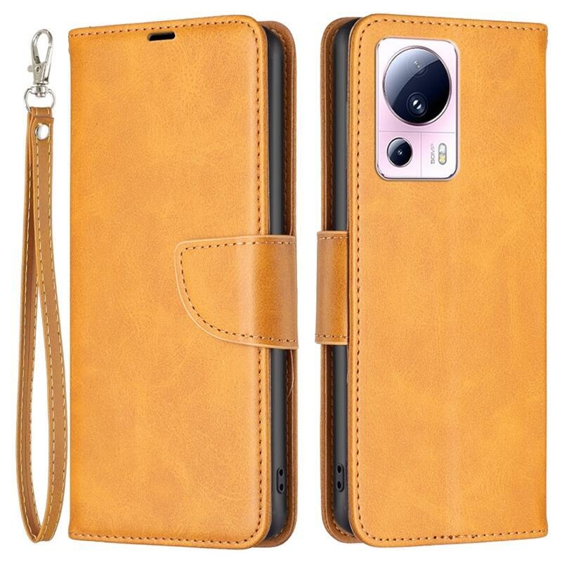 Case knížkové pouzdro na Xiaomi 13 Lite - žluté