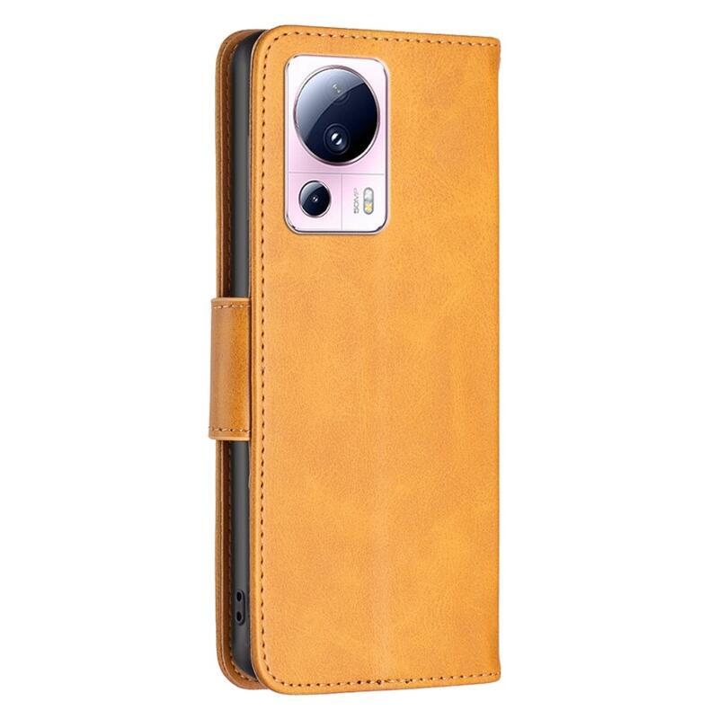 Case knížkové pouzdro na Xiaomi 13 Lite - žluté