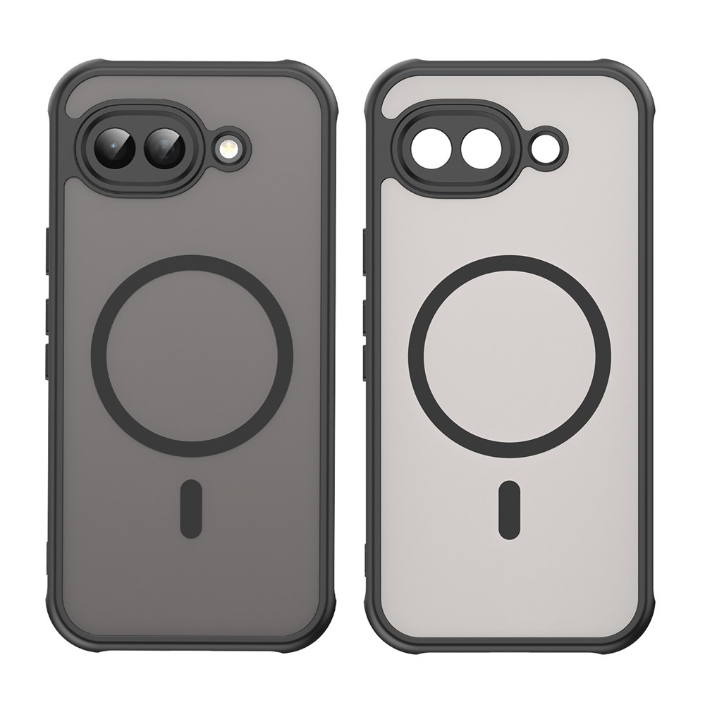 Case matný gelový obal s MagSafe na Google Pixel 10a - černý