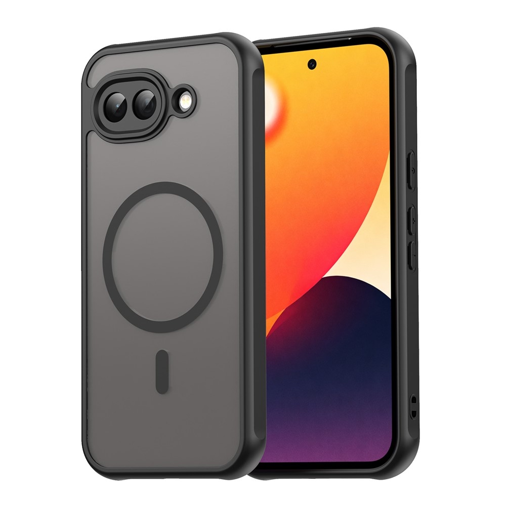 Case matný gelový obal s MagSafe na Google Pixel 10a - černý