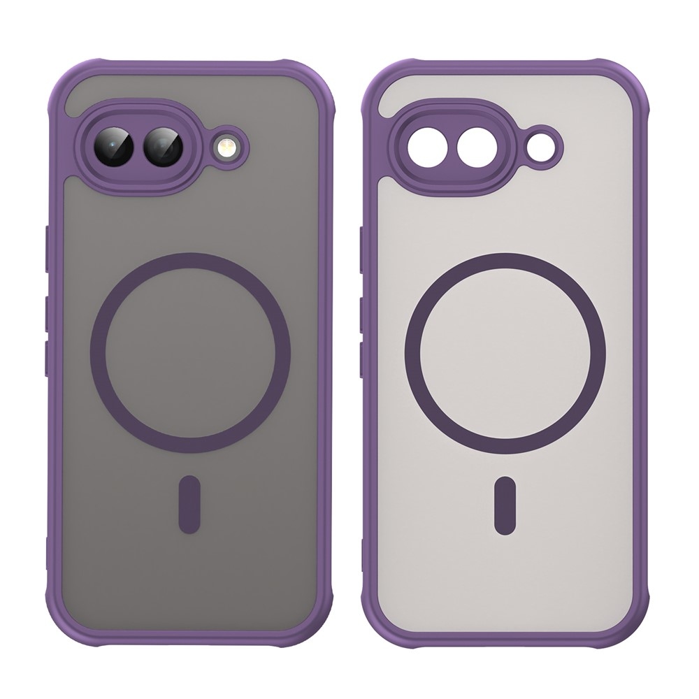 Case matný gelový obal s MagSafe na Google Pixel 10a - fialový