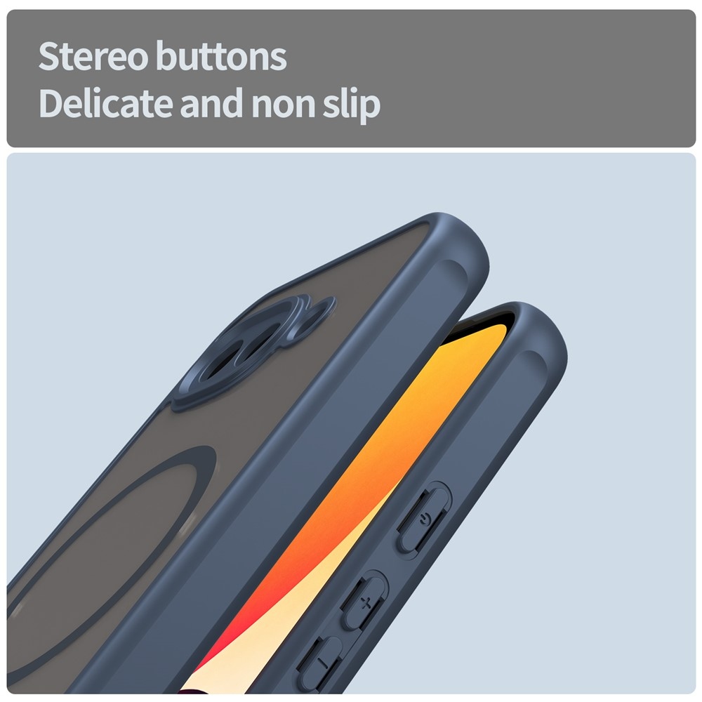 Case matný gelový obal s MagSafe na Google Pixel 10a - modrý